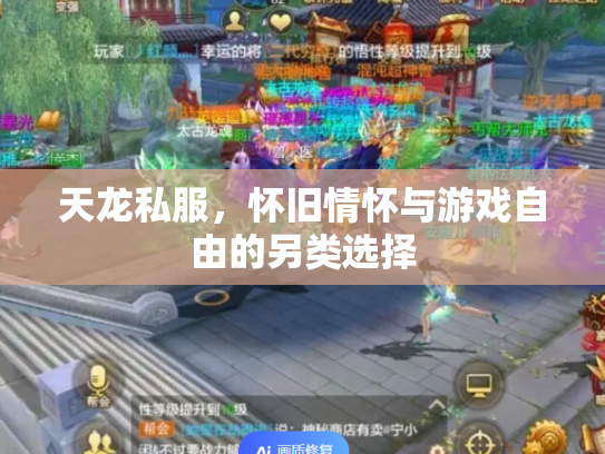 天龙私服，怀旧情怀与游戏自由的另类选择