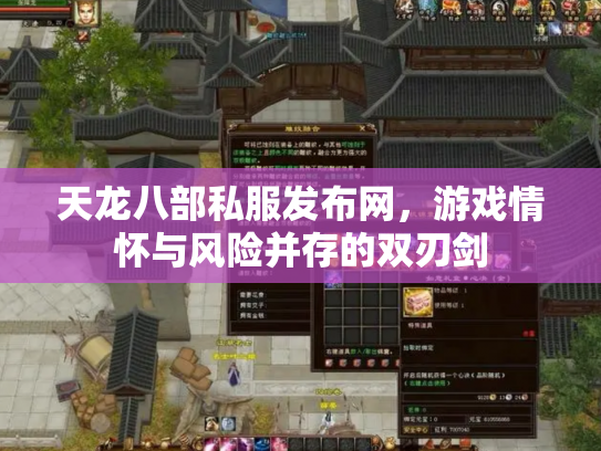 天龙八部私服发布网，游戏情怀与风险并存的双刃剑