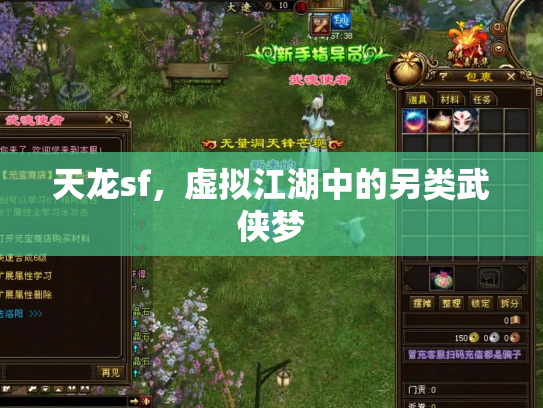 天龙sf，虚拟江湖中的另类武侠梦