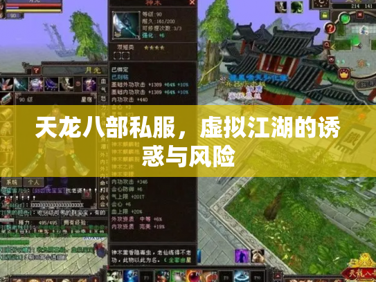 天龙八部私服，虚拟江湖的诱惑与风险
