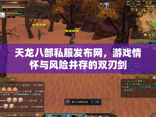 天龙八部私服发布网，游戏情怀与风险并存的双刃剑
