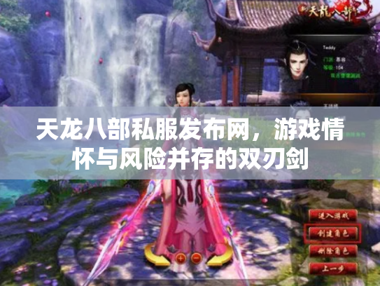 天龙八部私服发布网，游戏情怀与风险并存的双刃剑