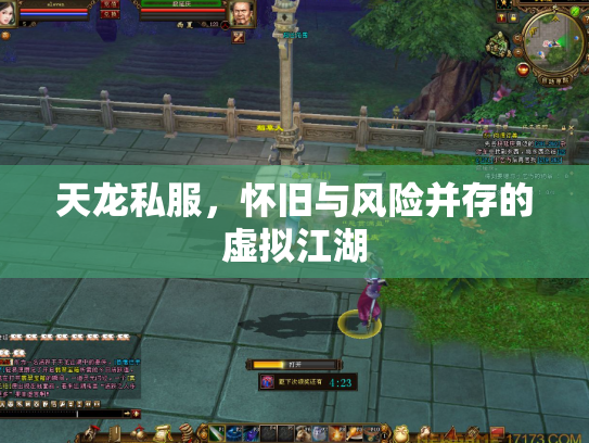 天龙私服，怀旧与风险并存的虚拟江湖
