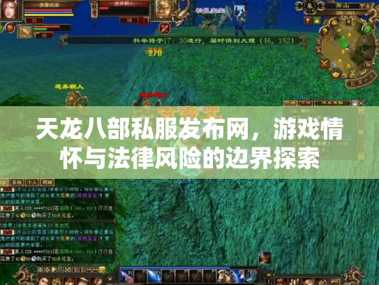 天龙八部私服发布网，游戏情怀与法律风险的边界探索