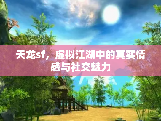 天龙sf，虚拟江湖中的真实情感与社交魅力