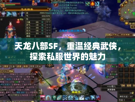 天龙八部SF，重温经典武侠，探索私服世界的魅力