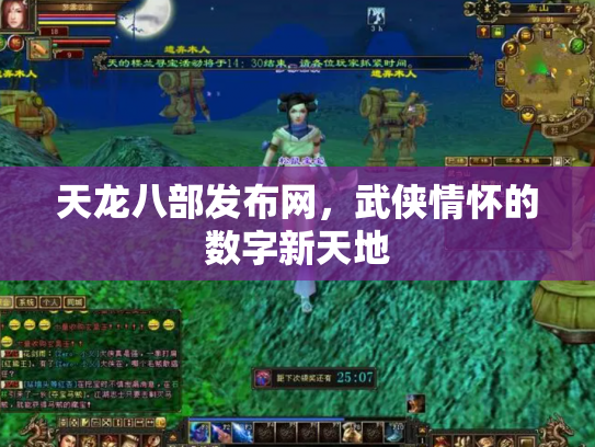 天龙八部发布网，武侠情怀的数字新天地