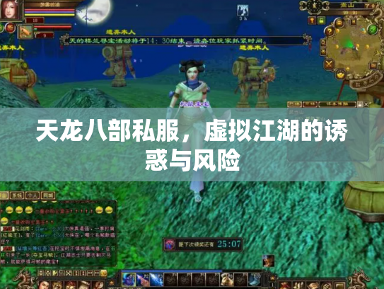 天龙八部私服，虚拟江湖的诱惑与风险