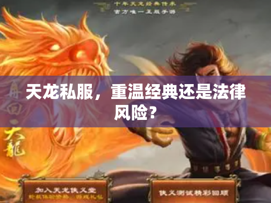 天龙私服，重温经典还是法律风险？