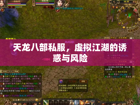 天龙八部私服，虚拟江湖的诱惑与风险