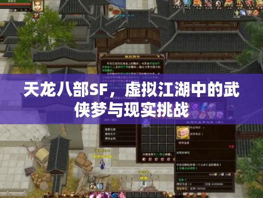 天龙八部SF，虚拟江湖中的武侠梦与现实挑战