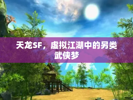 天龙SF，虚拟江湖中的另类武侠梦