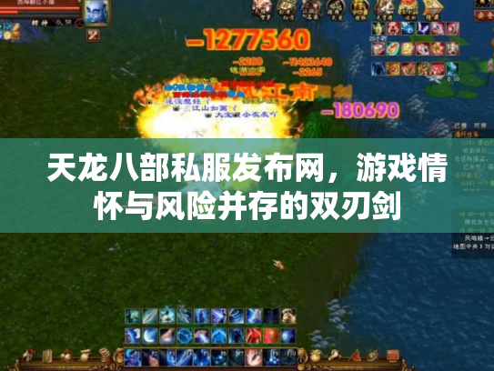 天龙八部私服发布网，游戏情怀与风险并存的双刃剑