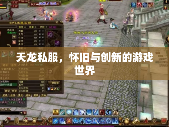 天龙私服，怀旧与创新的游戏世界