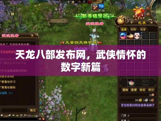 天龙八部发布网，武侠情怀的数字新篇