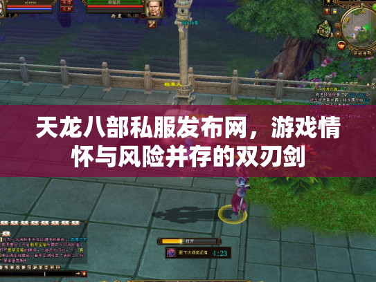 天龙八部私服发布网，游戏情怀与风险并存的双刃剑
