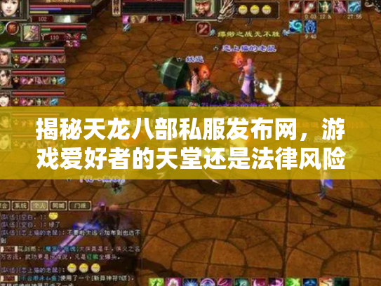 揭秘天龙八部私服发布网，游戏爱好者的天堂还是法律风险区？