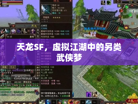 天龙SF，虚拟江湖中的另类武侠梦