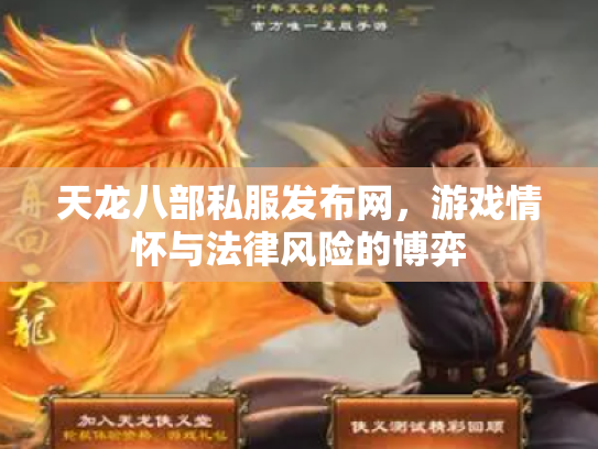 天龙八部私服发布网，游戏情怀与法律风险的博弈