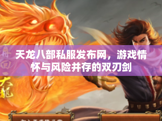天龙八部私服发布网，游戏情怀与风险并存的双刃剑
