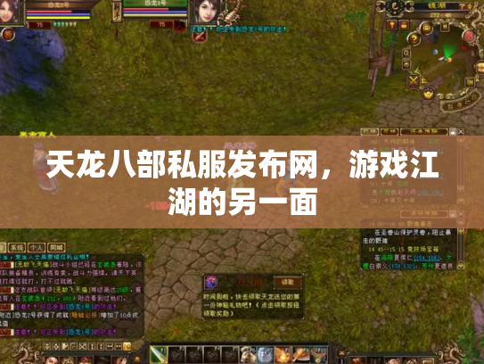 天龙八部私服发布网，游戏江湖的另一面