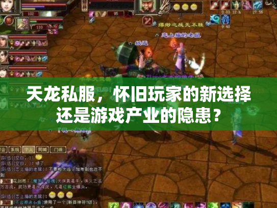 天龙私服，怀旧玩家的新选择还是游戏产业的隐患？