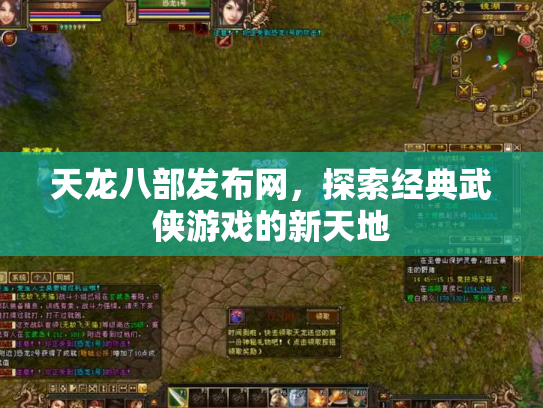 天龙八部发布网，探索经典武侠游戏的新天地