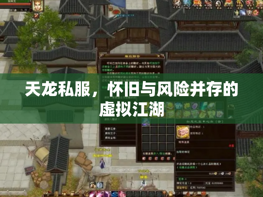 天龙私服，怀旧与风险并存的虚拟江湖