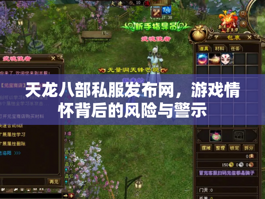 天龙八部私服发布网，游戏情怀背后的风险与警示