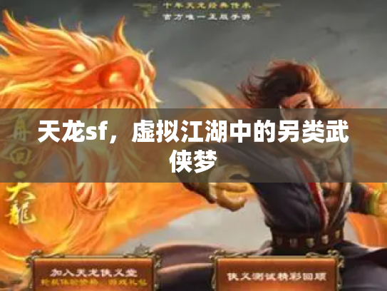 天龙sf，虚拟江湖中的另类武侠梦