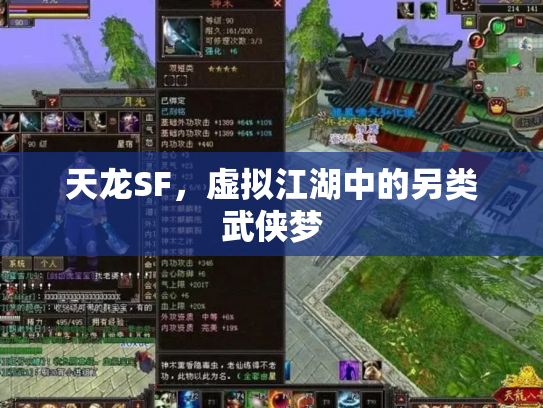 天龙SF，虚拟江湖中的另类武侠梦