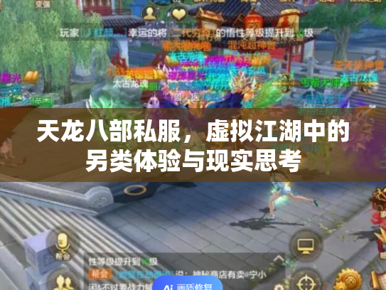 天龙八部私服，虚拟江湖中的另类体验与现实思考