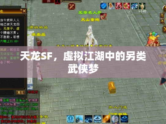 天龙SF，虚拟江湖中的另类武侠梦
