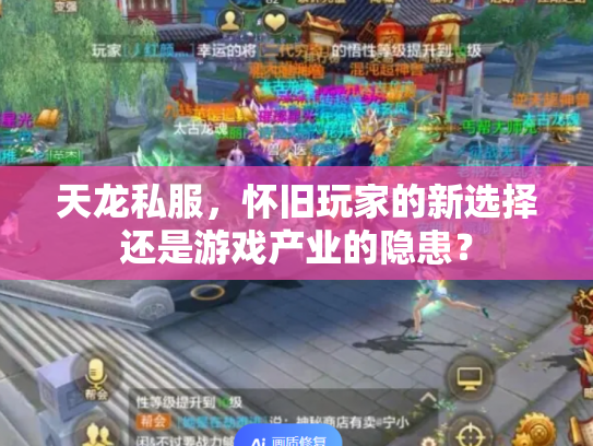 天龙私服，怀旧玩家的新选择还是游戏产业的隐患？