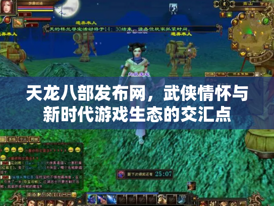天龙八部发布网，武侠情怀与新时代游戏生态的交汇点