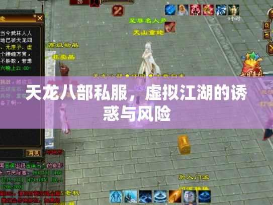 天龙八部私服，虚拟江湖的诱惑与风险