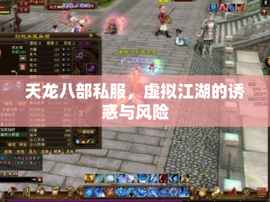 天龙八部私服，虚拟江湖的诱惑与风险
