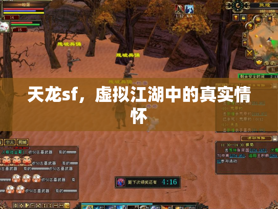天龙sf，虚拟江湖中的真实情怀