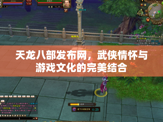 天龙八部发布网，武侠情怀与游戏文化的完美结合