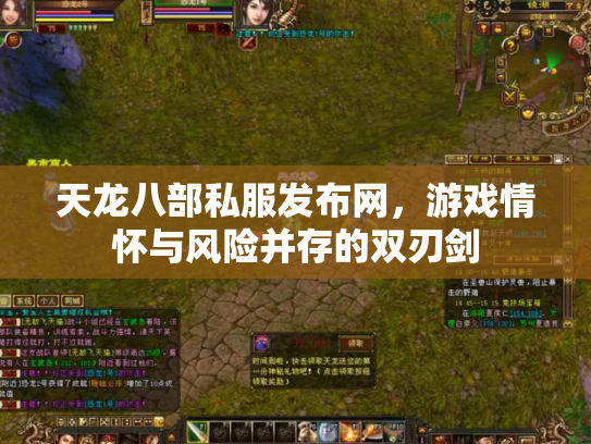 天龙八部私服发布网，游戏情怀与风险并存的双刃剑