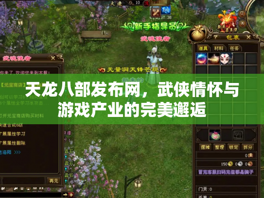 天龙八部发布网，武侠情怀与游戏产业的完美邂逅