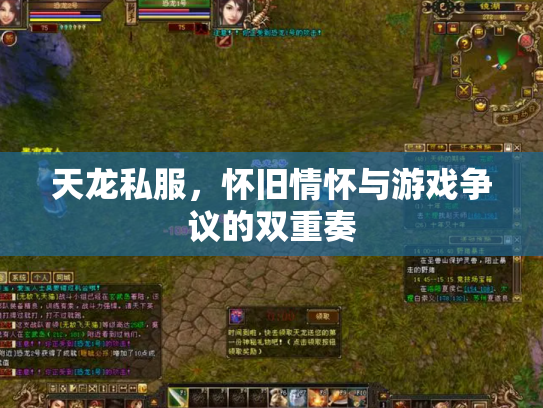 天龙私服，怀旧情怀与游戏争议的双重奏