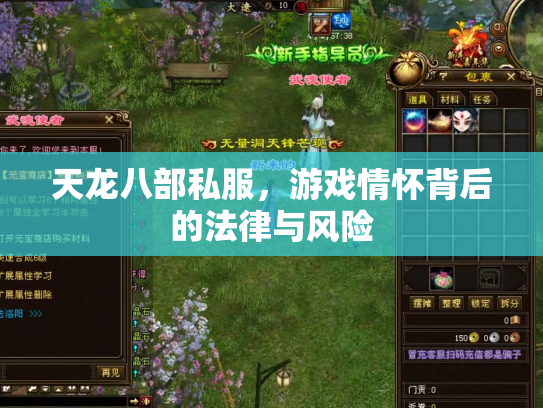 天龙八部私服，游戏情怀背后的法律与风险