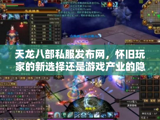 天龙八部私服发布网，怀旧玩家的新选择还是游戏产业的隐患？
