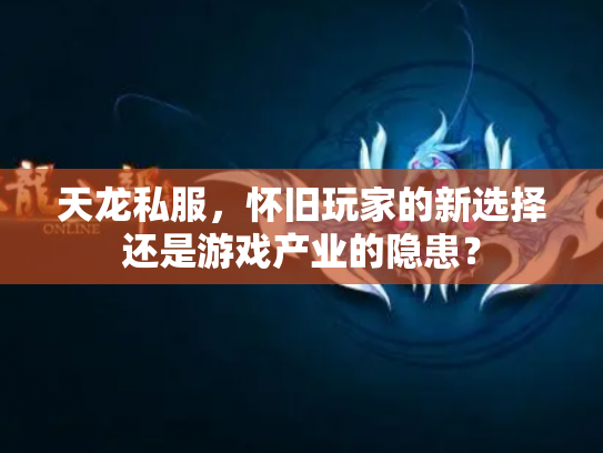 天龙私服，怀旧玩家的新选择还是游戏产业的隐患？