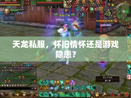 天龙私服，怀旧情怀还是游戏隐患？