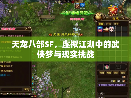 天龙八部SF，虚拟江湖中的武侠梦与现实挑战