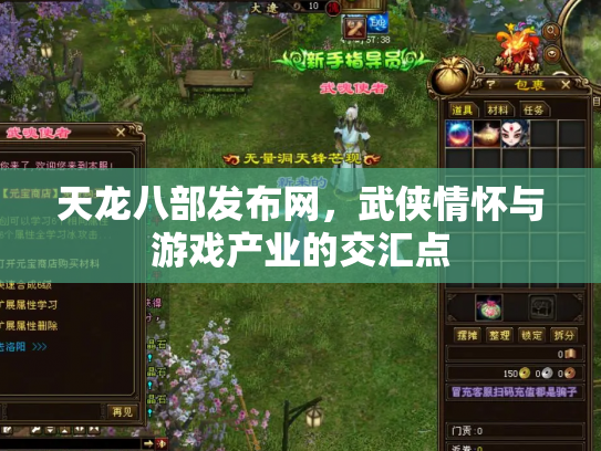 天龙八部发布网，武侠情怀与游戏产业的交汇点