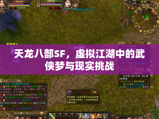 天龙八部SF，虚拟江湖中的武侠梦与现实挑战