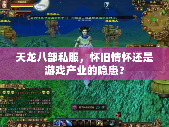 天龙八部私服，怀旧情怀还是游戏产业的隐患？